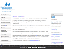 Tablet Screenshot of kinderheimbrugg.ch